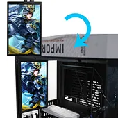 lcd monitor for computer case fan